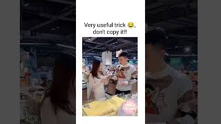 Very useful trick 😂, don't copy it!!