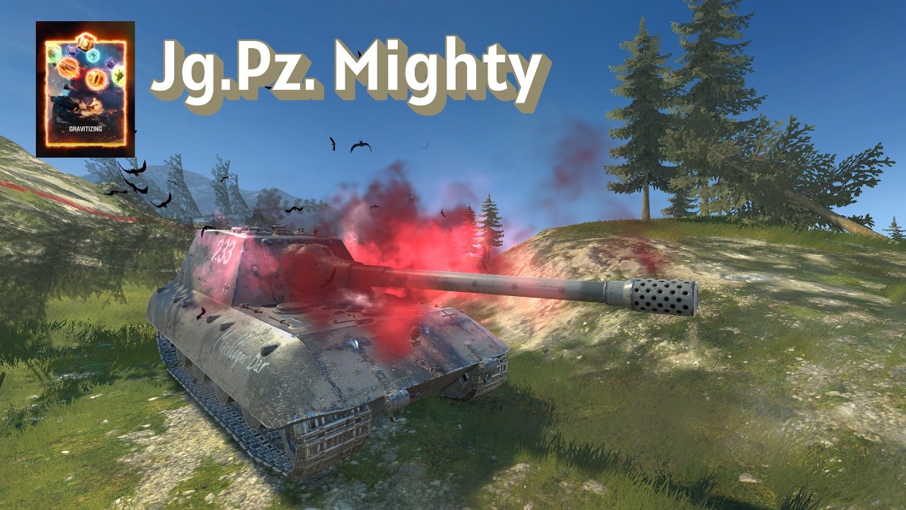 GRAVITACIÓN. Jg.Pz. Mighty. WoT Blitz