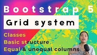 TinaTeach Bootstrap 5 for Beginners : Grid System (Making Rows and Columns)