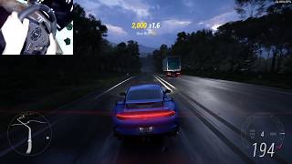 FORZA HORIZON 5 | German Precision! 1000+ HP Porsche 911 (PXN V9) Steering Wheel 4K Gameplay