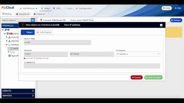FWCloud-UI - Firewall config