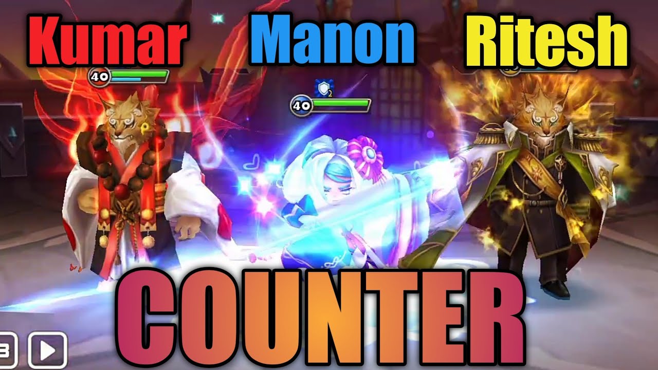 Counter Kumar Manon Ritesh World Guild Battle Summoners War STC Channel