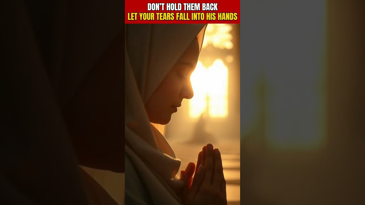 They Told You Not to Cry Islam Says Your Tears Are Sacred Prayers 🤲 Part 2