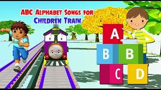 Abc Alphabet Songs For Children On Train 3D Abcd Songs For Children Alphabet Songs
