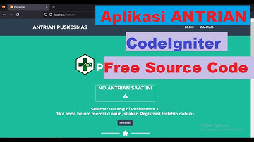 Aplikasi antrian dengan CodeIgniter