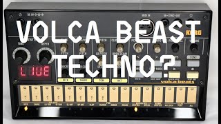 Is it possible? Techno Set with just VOLCA BEATS?