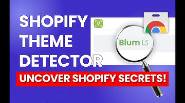 🔎 Free Shopify Theme Detector Chrome Extension | What Shopify Theme is That??
