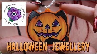 BLACK CAT PUMPKIN NECKLACE - Dayle Of The Dead Jewellery Review BLACK CAT PUMPKIN NECKLACE - Dayle Of The Dead Jewellery Review