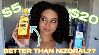 BETTER THAN NIZORAL?? Sulfur 8 Deep Cleaning Shampoo Review! | Type 4 Natural Hair