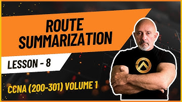 CCNA 200-301 | Volume 1: Route Summarization - #8