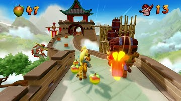 Crash Bandicoot 3: Warped PS4 Remake 105% Walkthrough (N Sane Trilogy) - Boss: Tiny - Part 1