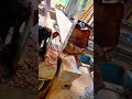peeling a very long rough tree log bark using large automated horizontal band saw machine