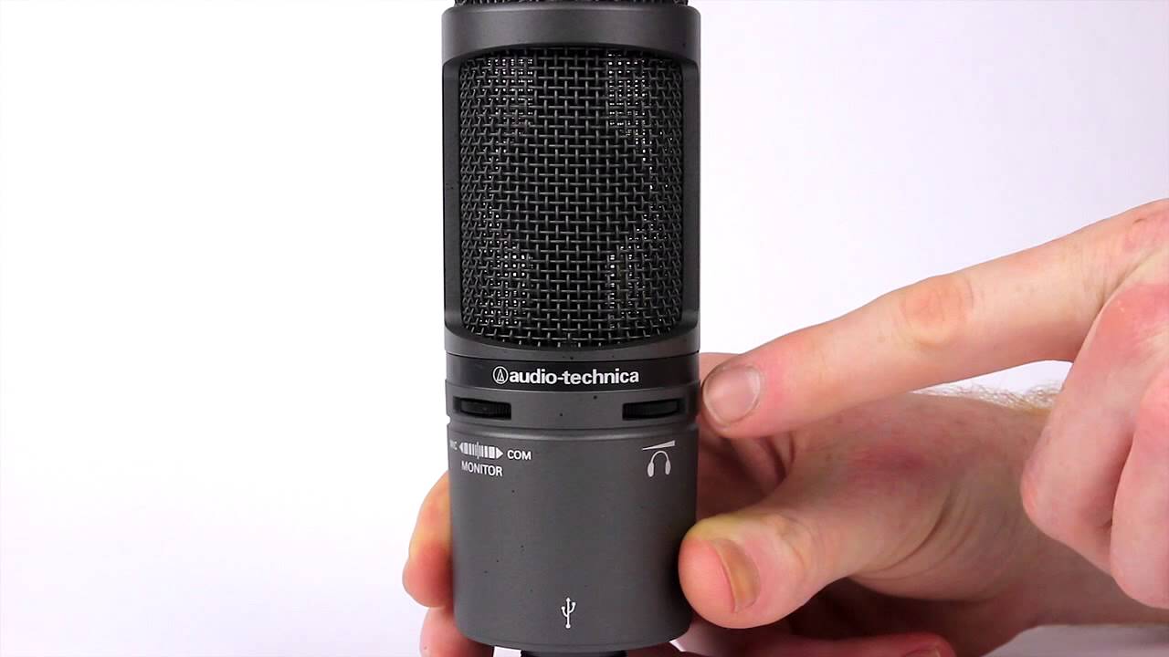 The New AT2020USB+ Condenser Microphone