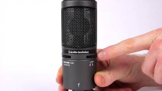 The New AT2020USB+ Condenser Microphone