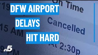 Long lines, flight cancellations grow at DFW amid shutdown | NBCDFW