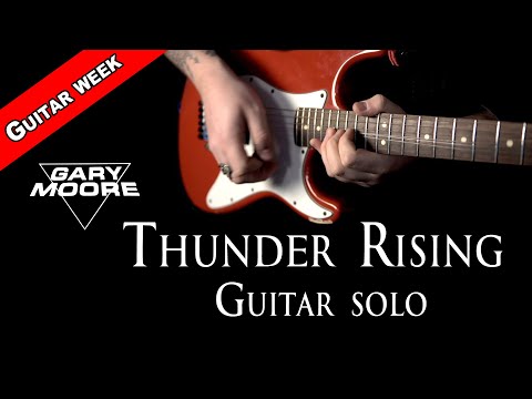Thunder Rising GUITAR SOLO - Tommy Johansson