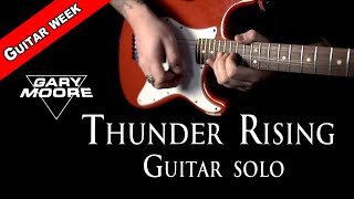 Thunder Rising Guitar Solo - Tommy Johansson