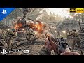 (PS5) INSANE WW2 TRAIN HIJACK | Ultra Realistic Graphics Gameplay [4K 60FPS HDR] Call of Duty