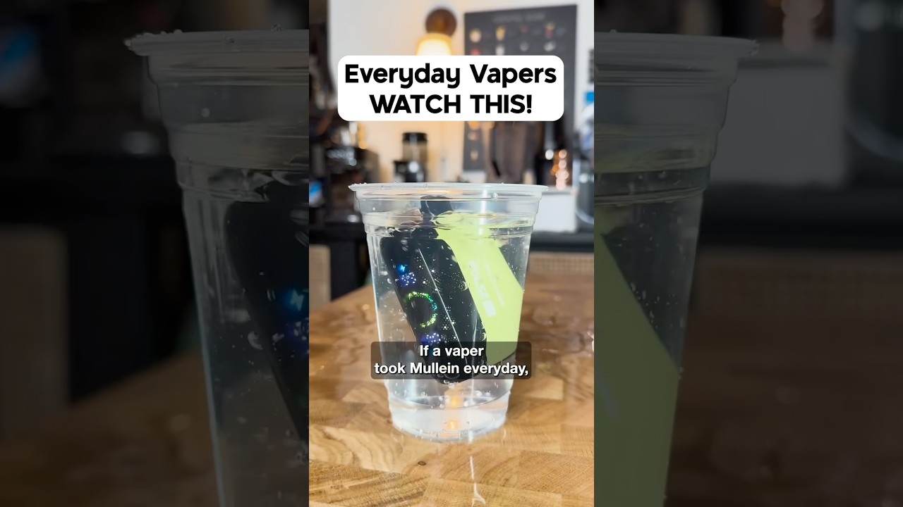 If a Vaper Took Mullein Everyday 