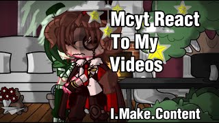 Mcyt react to my videos // Angst // NO PART 2