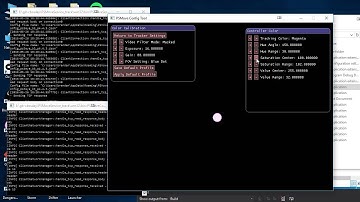 Manual psmove tracking color calibration
