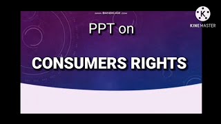 PPT on consumer rights