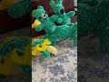 Crochet the green bunch