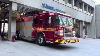 Toronto Fire NEW P332 Responding