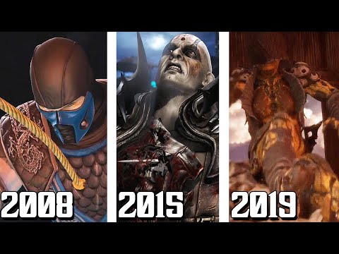 Scorpion Performing The Iconic "Get Over Here" In Mortal Kombat Story Modes!