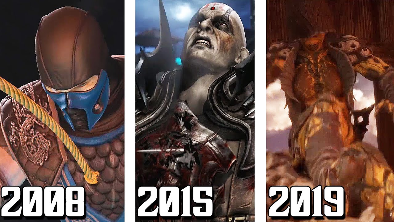 Скорпион исполняет культовую песню «Get Over Here» в сюжетных режимах Mortal Kombat!