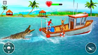 Animal Crocodile Attack Sim Android Mobial Game Crocodile Kill The Animals And Humanbeings#4 screenshot 5