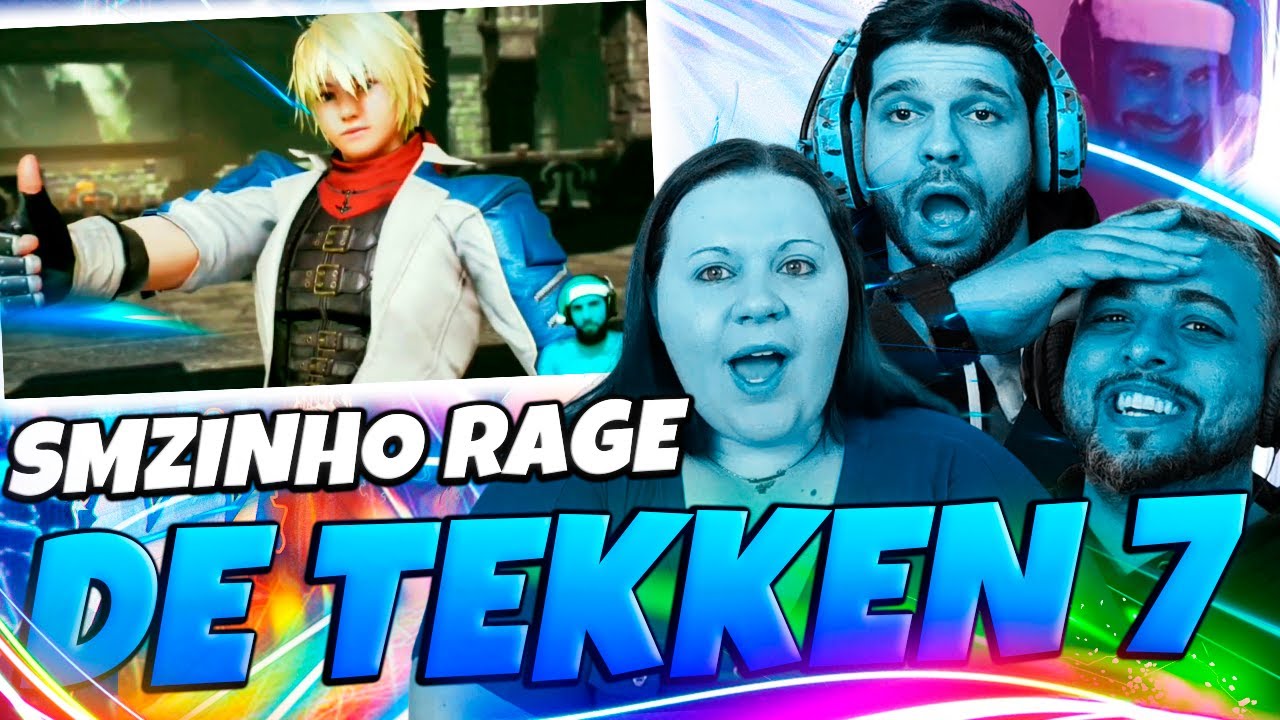 Smzinho 10 Minuto De Rage Tekken 7 | GAMES COMEDY.R | Family Reacts