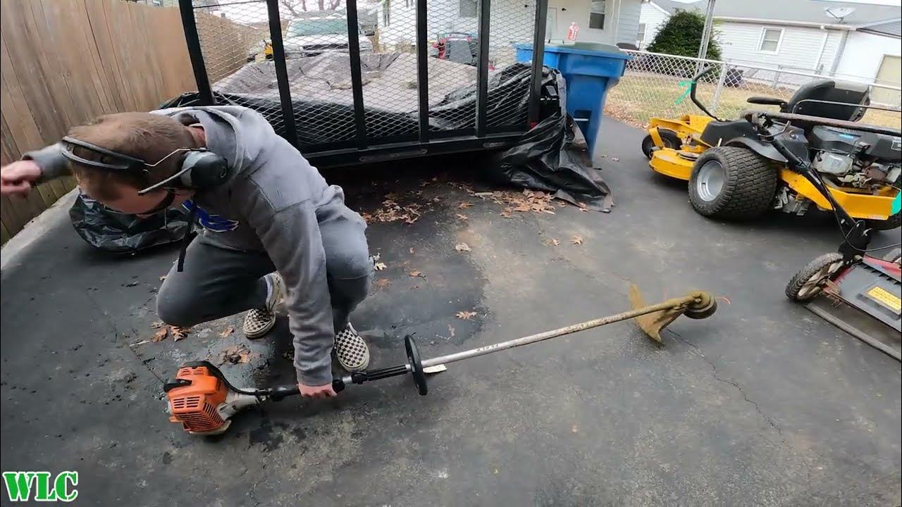 STIHL FS 94 R Start Up! YouTube