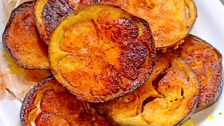 Baingan Fry Karne Ka Sahi Or Asan Tarika | Baingan Fry Recipe | Bainganv fry bengali style