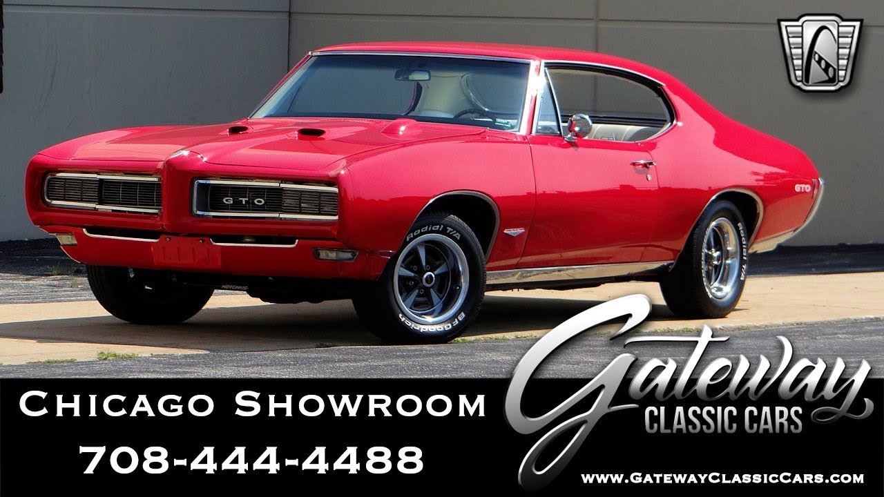 1968 Pontiac GTO Gateway Classic Cars 1642 Chicago YouTube