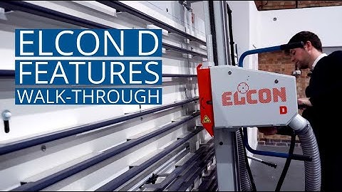 ELCON D Vertical Panel Saw Features | Daltons Wadkin