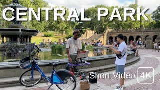 NEW YORK CITY Walking Tour [4K] - CENTRAL PARK (Short Video)