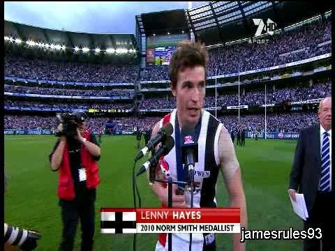 norm smith 2010 medal