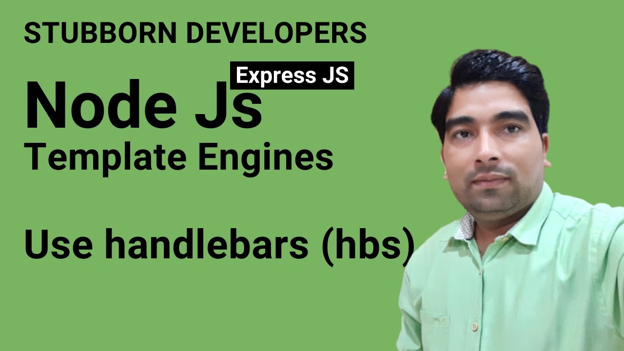 Template Engine Handlebars | Template Engine pug, ejs in Node.js | Content in Express JS