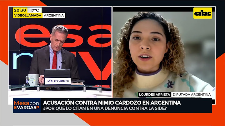 Nimio Cardozo denunciado por diputada argentina: ¿en qué supuesto hecho lo vinculan? - Mesa con EVP