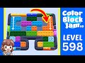 Color Block Jam Level 598 Solution Walkthrough