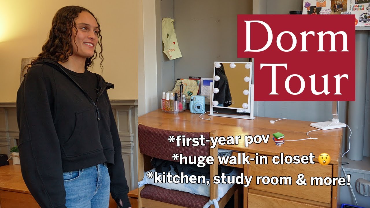 Harvard Dorm Tour   First Year Harvard Student 2024