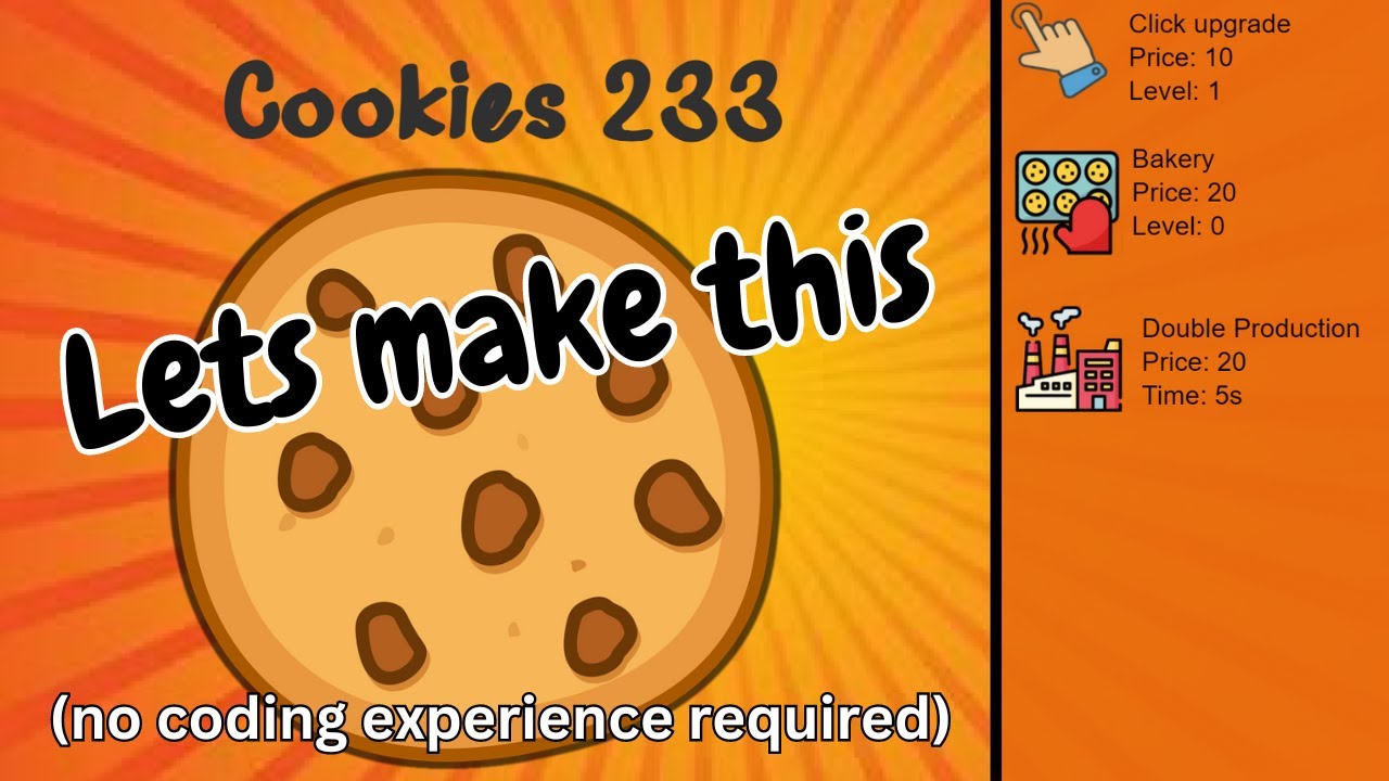 Cookie clicker on Behance