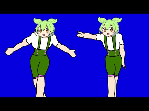アミューズメントパークでよく見る優しいずんだもんBB