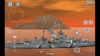 Battleship Bismarck - Warship War Navy Fleet Combat screenshot 2
