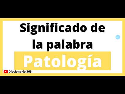 Video: ¿Patobiología es una palabra?