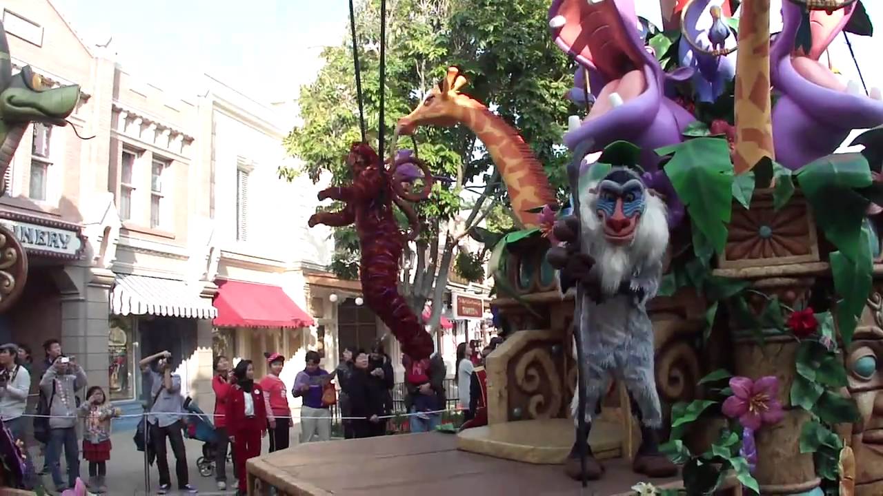 Flights of Fantasy Parade 迪士尼飛天巡遊 (Pre Show) @ 18 Jan 2011 Ending