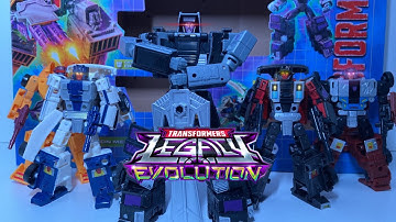Stuncticons… COMBINE INTO MENASOR!!! | transformers legacy evolution menasor stopmotion