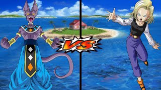 DBZ BT4: BILLS VS ANDROID #18 (REQUEST MATCH) | RED POTARA