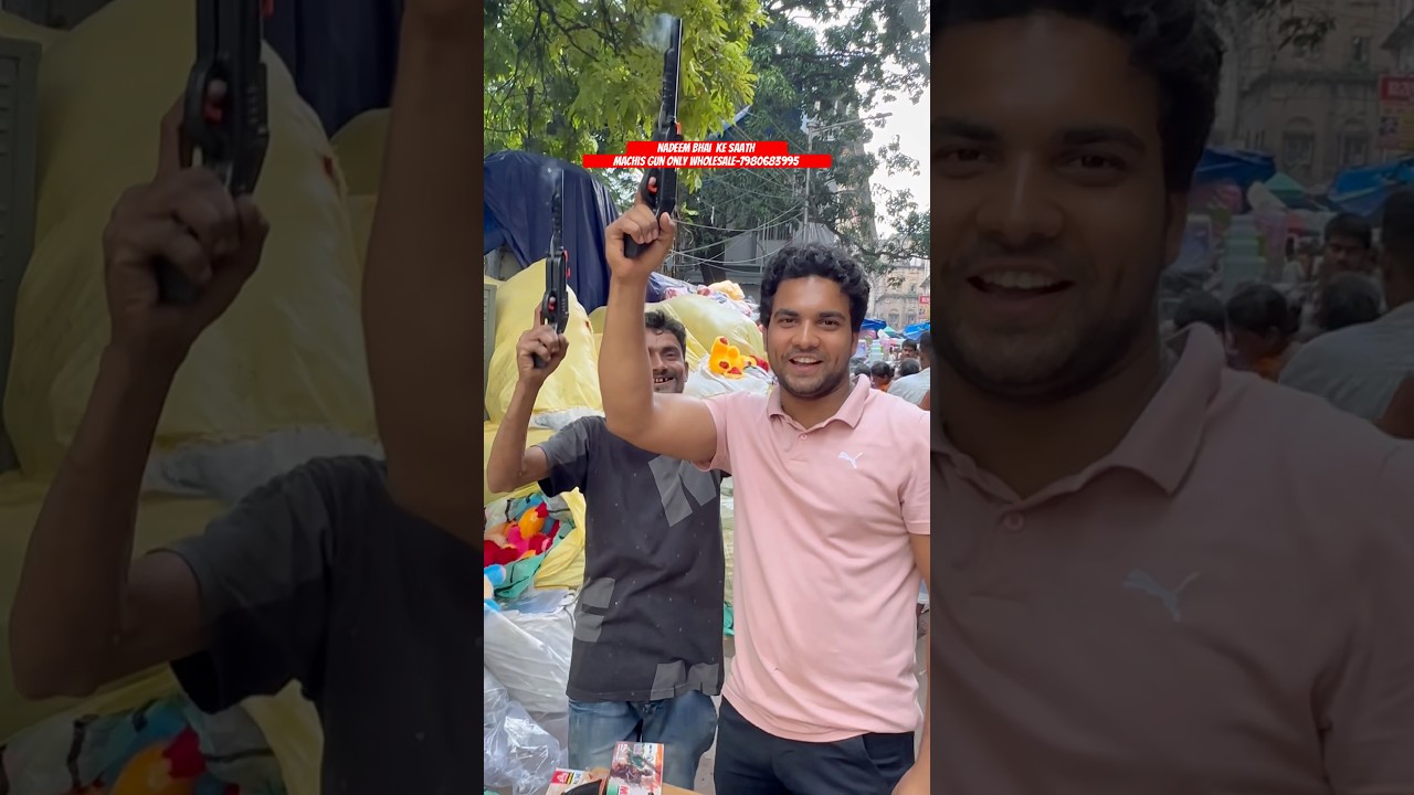 ￼Diwali gun | Matches Bandook | machis Gun | Sonu Toys | Kolkata wholesale Khilona market 